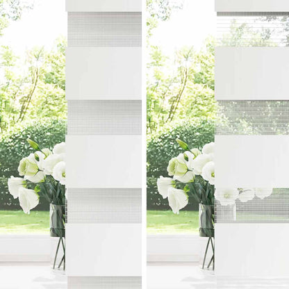 Doppelrollo Sandbraun 95x200 cm Stoffbreite 90,9 cm Polyester