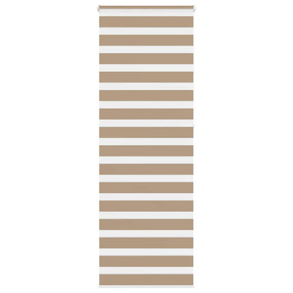 Zebrarollo Sandbraun 70x230 cm Stoffbreite 65,9 cm Polyester