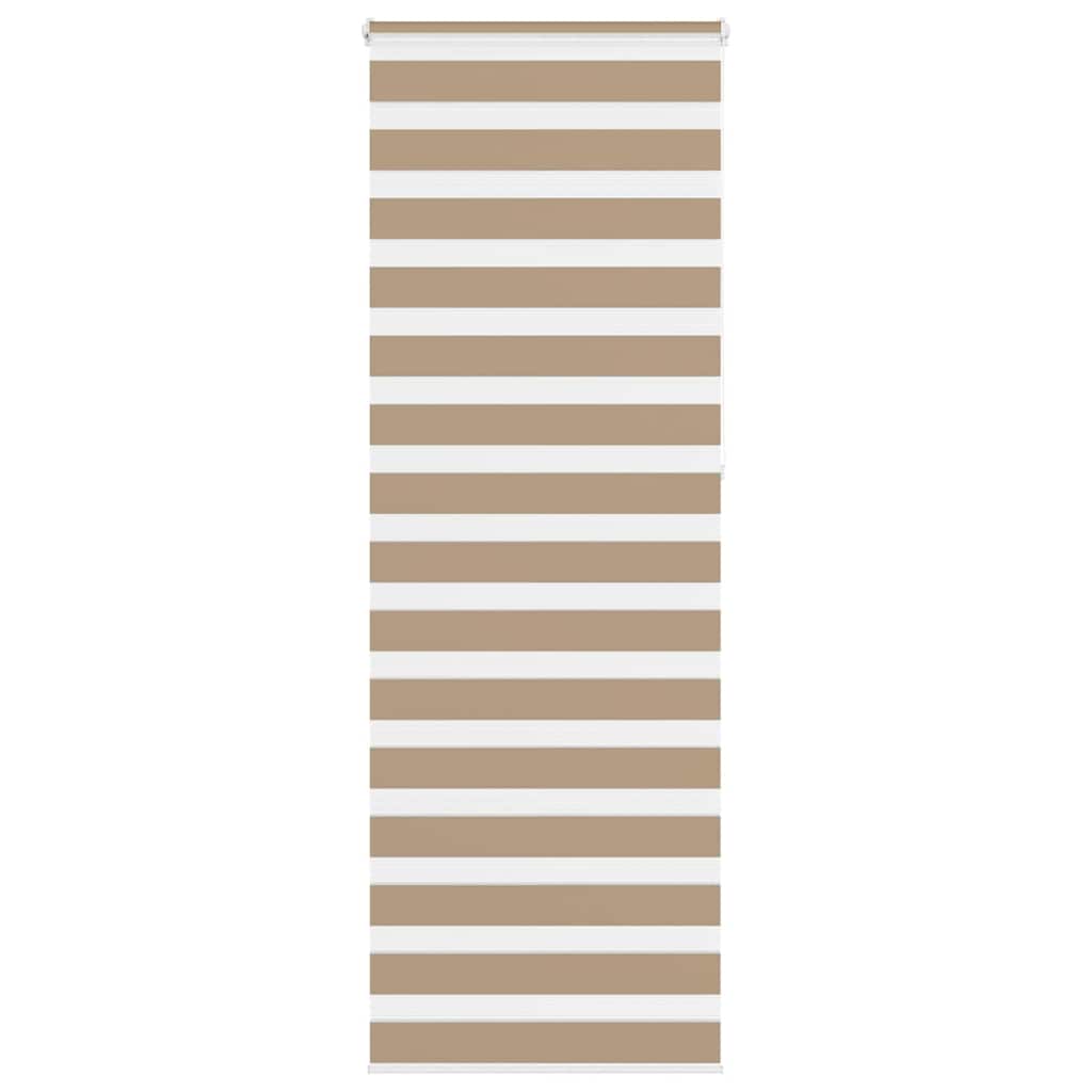 Zebrarollo Sandbraun 75x230 cm Stoffbreite 70,9 cm Polyester