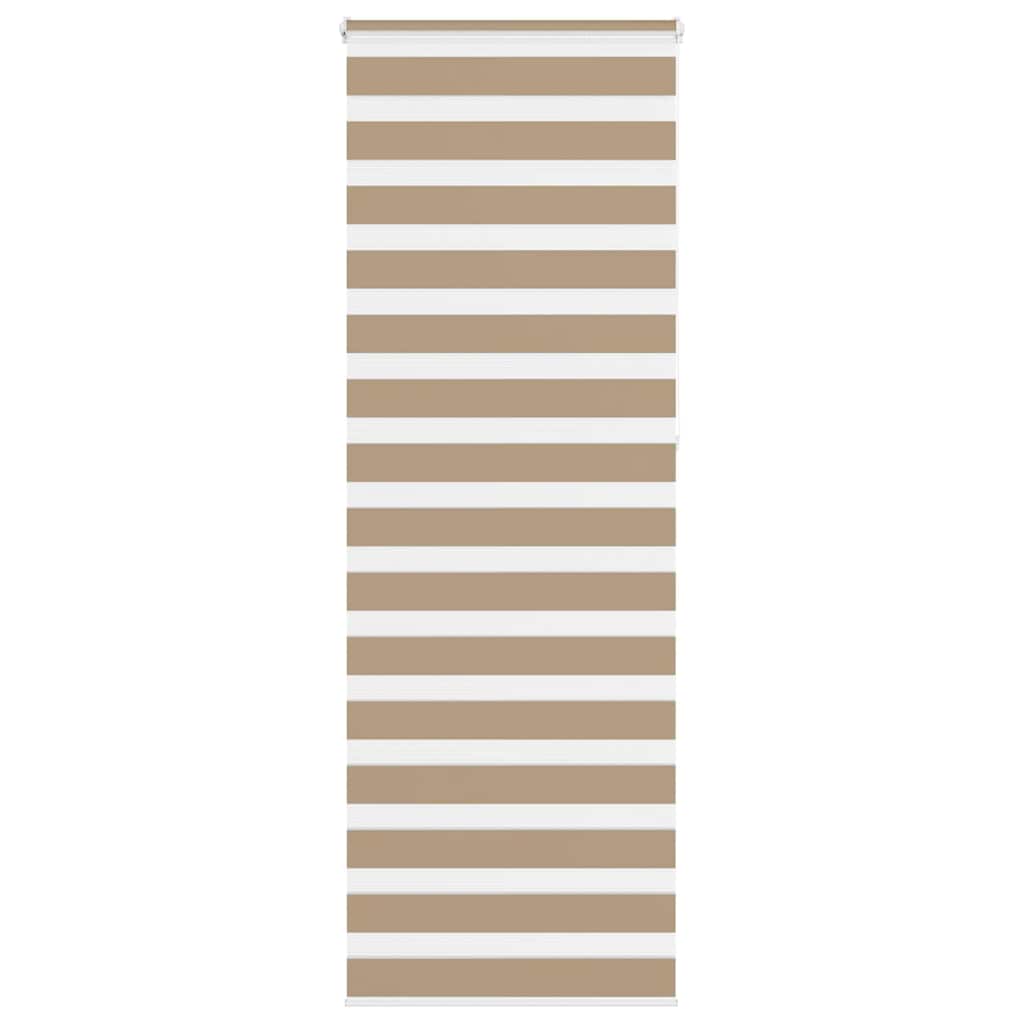 Zebrarollo Sandbraun 80x230 cm Stoffbreite 75,9 cm Polyester
