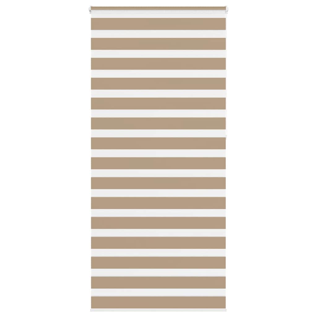 Zebrarollo Sandbraun 95x230 cm Stoffbreite 90,9 cm Polyester