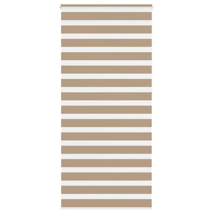 Zebrarollo Sandbraun 95x230 cm Stoffbreite 90,9 cm Polyester