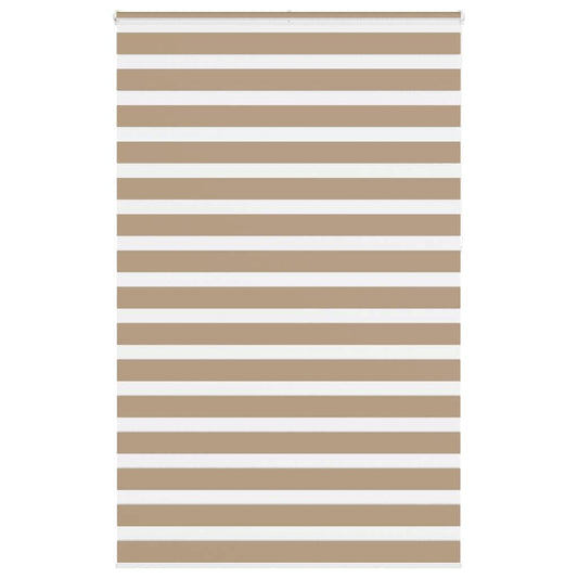 Zebrarollo Sandbraun 145x230 cm Stoffbreite 140,9 cm Polyester