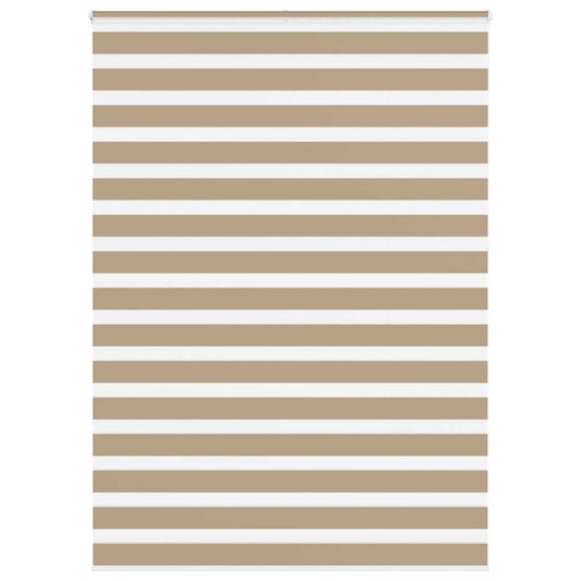 Zebrarollo Sandbraun 160x230 cm Stoffbreite 155,9 cm Polyester