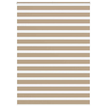 Zebrarollo Sandbraun 165x230 cm Stoffbreite 160,9 cm Polyester