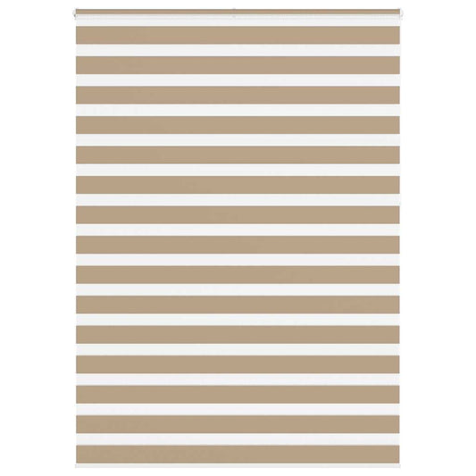 Zebrarollo Sandbraun 165x230 cm Stoffbreite 160,9 cm Polyester