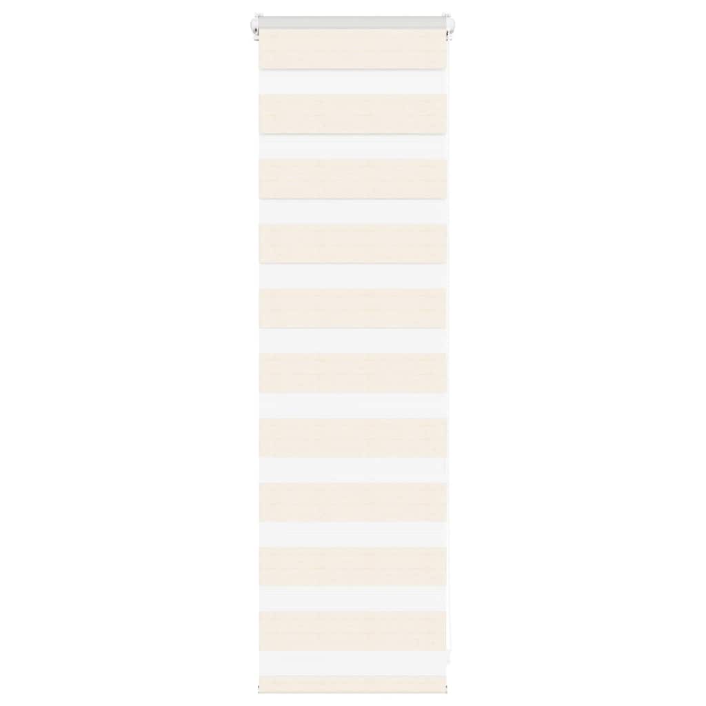 Zebra rullegardin marmor beige 40x100 cm stofbredde 35,9 cm polyester