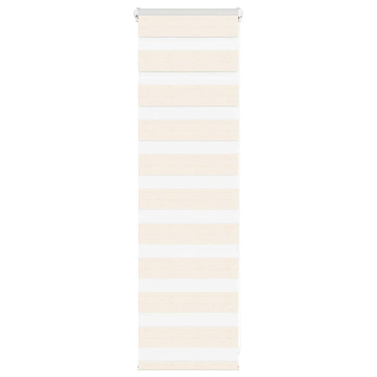 Zebra rullegardin marmor beige 40x100 cm stofbredde 35,9 cm polyester