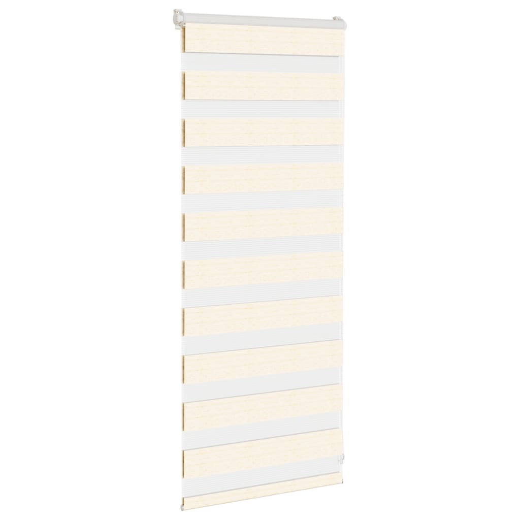 Zebrarollo Marmorbeige 55x100 cm Stoffbreite 50,9 cm Polyester