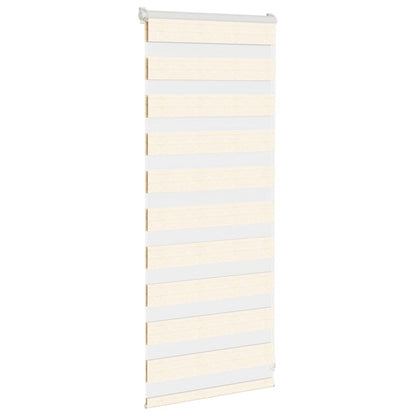 Zebrarollo Marmorbeige 55x100 cm Stoffbreite 50,9 cm Polyester