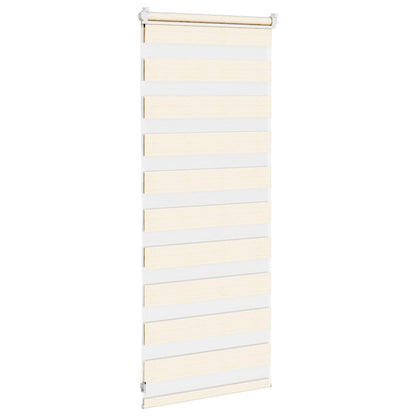 Zebrarollo Marmorbeige 55x100 cm Stoffbreite 50,9 cm Polyester