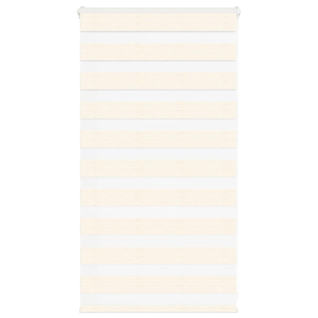 Zebra rullegardin marmor beige 75x100 cm stofbredde 70,9 cm polyester