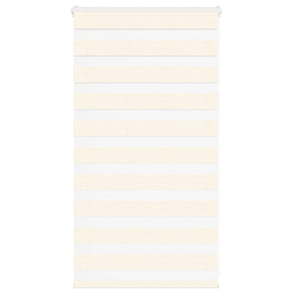 Zebra rullegardin marmor beige 75x100 cm stofbredde 70,9 cm polyester