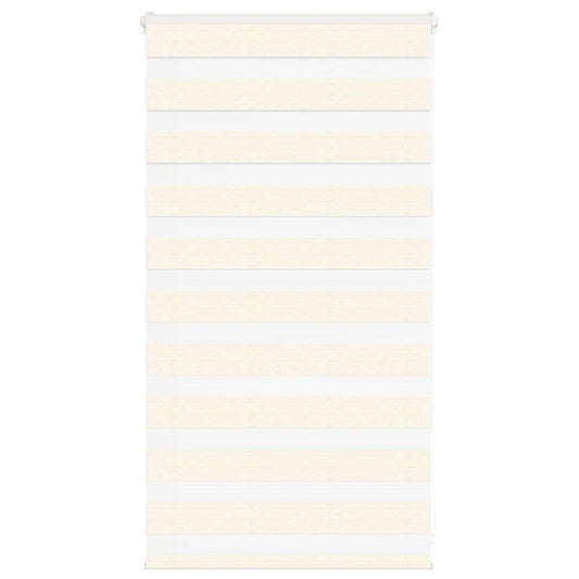 Zebra rullegardin marmor beige 75x100 cm stofbredde 70,9 cm polyester