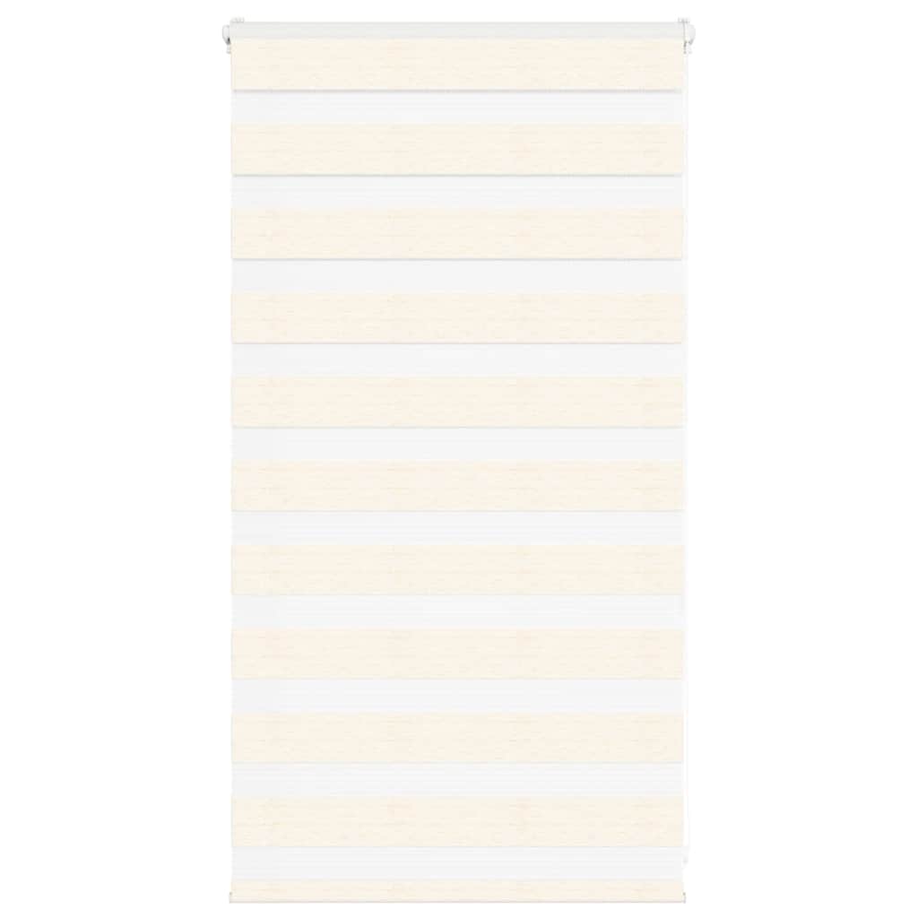 Zebra rullegardin marmor beige 85x100 cm stofbredde 80,9 cm polyester