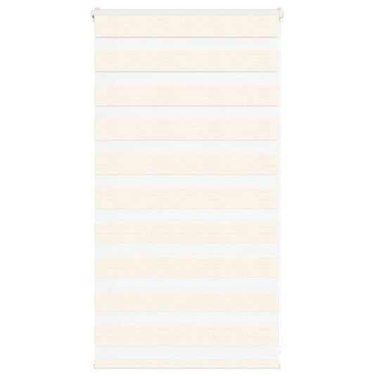 Zebra rullegardin marmor beige 85x100 cm stofbredde 80,9 cm polyester