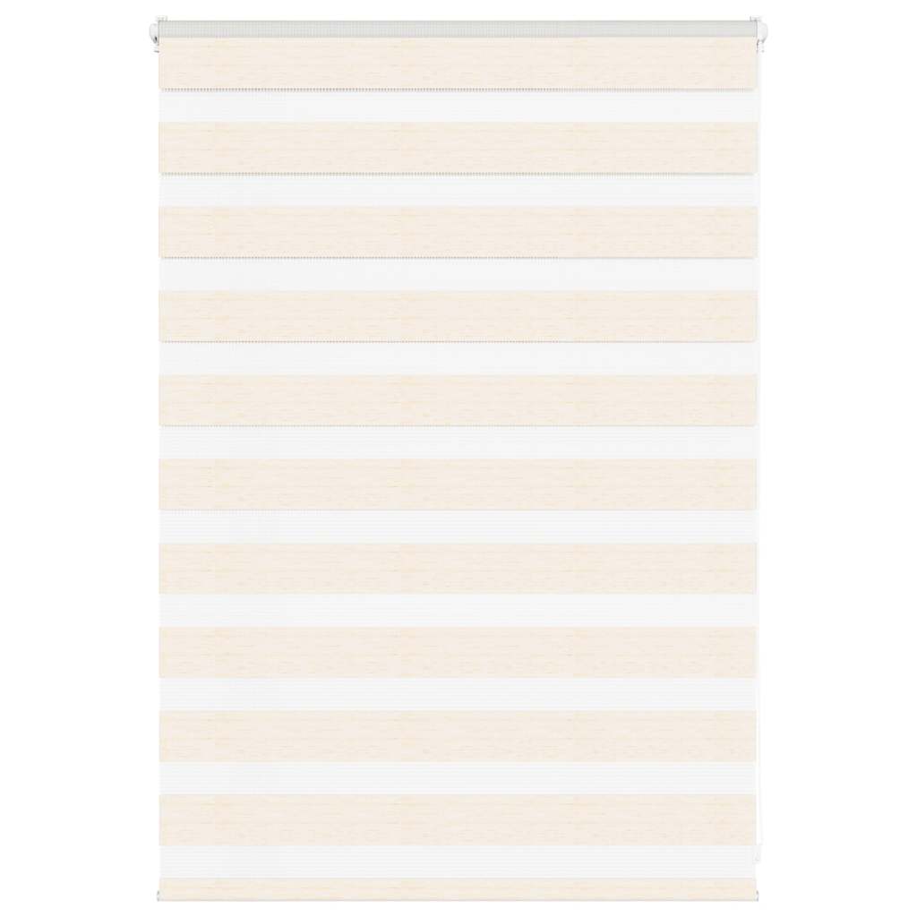 Zebra rullegardin marmor beige 95x100 cm stofbredde 90,9 cm polyester