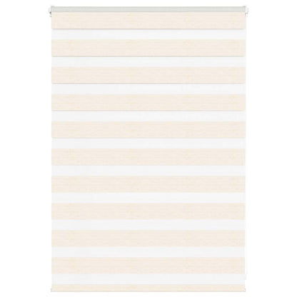 Zebra rullegardin marmor beige 95x100 cm stofbredde 90,9 cm polyester