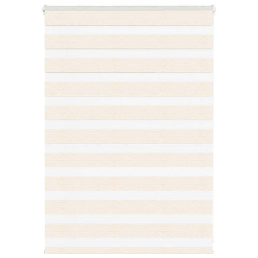 Zebra rullegardin marmor beige 95x100 cm stofbredde 90,9 cm polyester