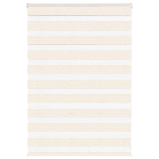 Zebrarollo Marmorbeige 100x100 cm Stoffbreite 95,9 cm Polyester