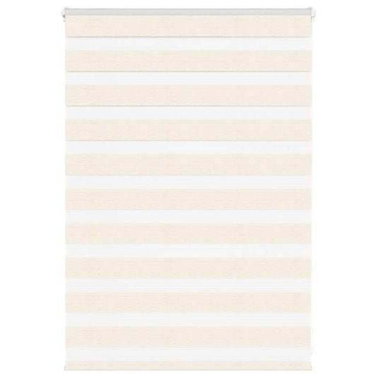 Zebra rullegardin marmor beige 110x100cm stofbredde 105,9cm polyester