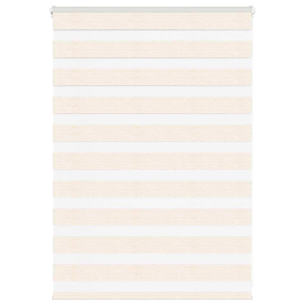 Zebra rullegardin marmor beige 115x100cm stofbredde 110,9cm polyester