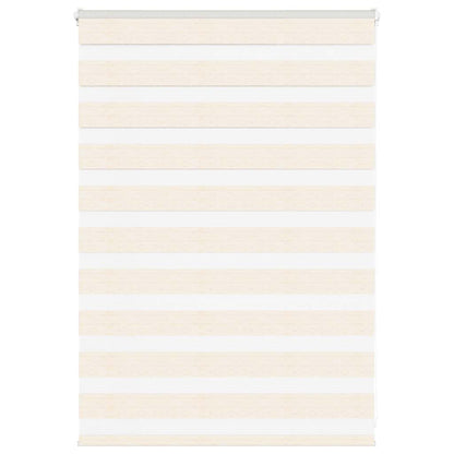 Zebra rullegardin marmor beige 115x100cm stofbredde 110,9cm polyester