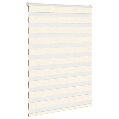 Zebra rullegardin marmor beige 115x100cm stofbredde 110,9cm polyester