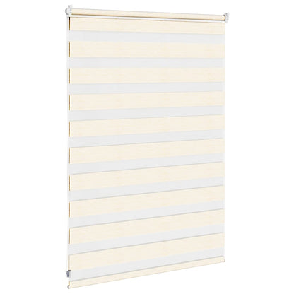 Zebra rullegardin marmor beige 115x100cm stofbredde 110,9cm polyester