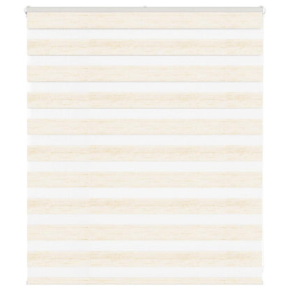 Zebra rullegardin marmor beige 120x100cm stofbredde 115,9cm polyester