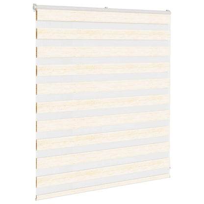 Zebra rullegardin marmor beige 120x100cm stofbredde 115,9cm polyester