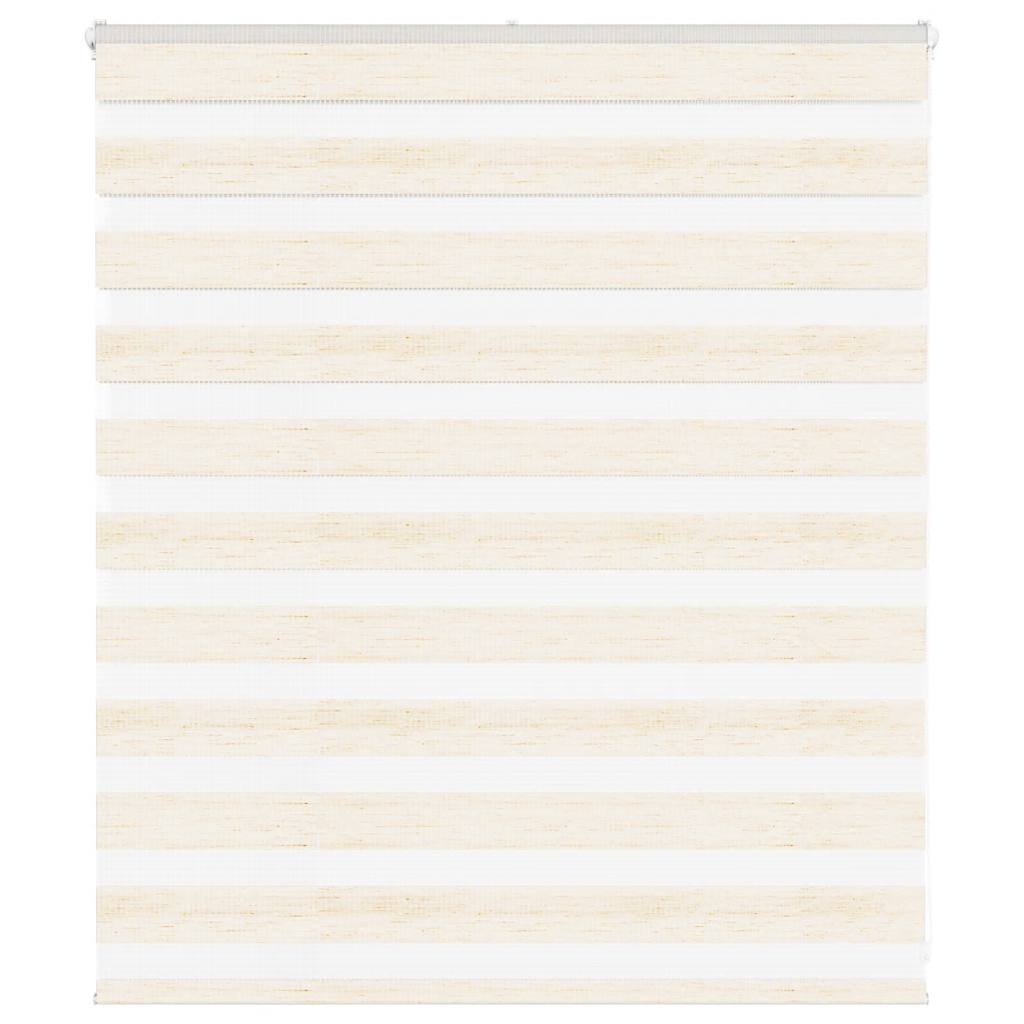 Zebrarollo Marmorbeige 125x100cm Stoffbreite 120,9 cm Polyester