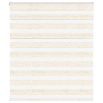Zebrarollo Marmorbeige 125x100cm Stoffbreite 120,9 cm Polyester