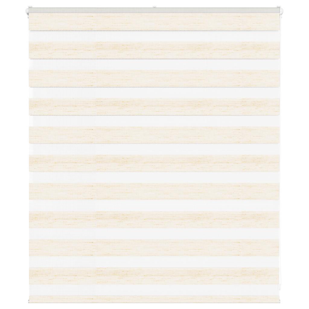 Zebra rullegardin marmor beige 130x100cm stofbredde 125,9cm polyester