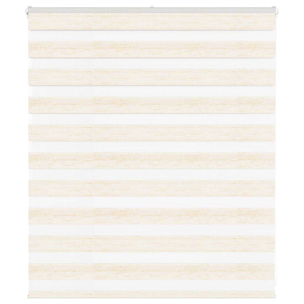 Zebra rullegardin marmor beige 135x100cm stofbredde 130,9cm polyester