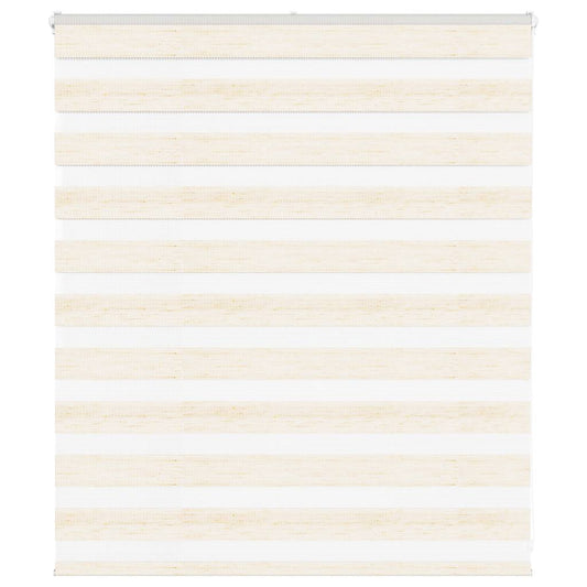 Zebra rullegardin marmor beige 135x100cm stofbredde 130,9cm polyester