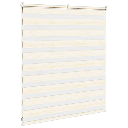Zebra rullegardin marmor beige 135x100cm stofbredde 130,9cm polyester