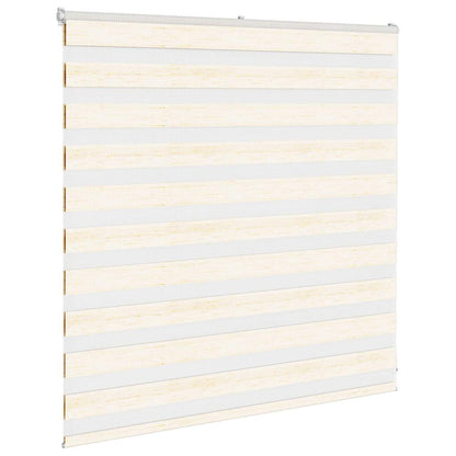 Zebra rullegardin marmor beige 140x100cm stofbredde 135,9cm polyester