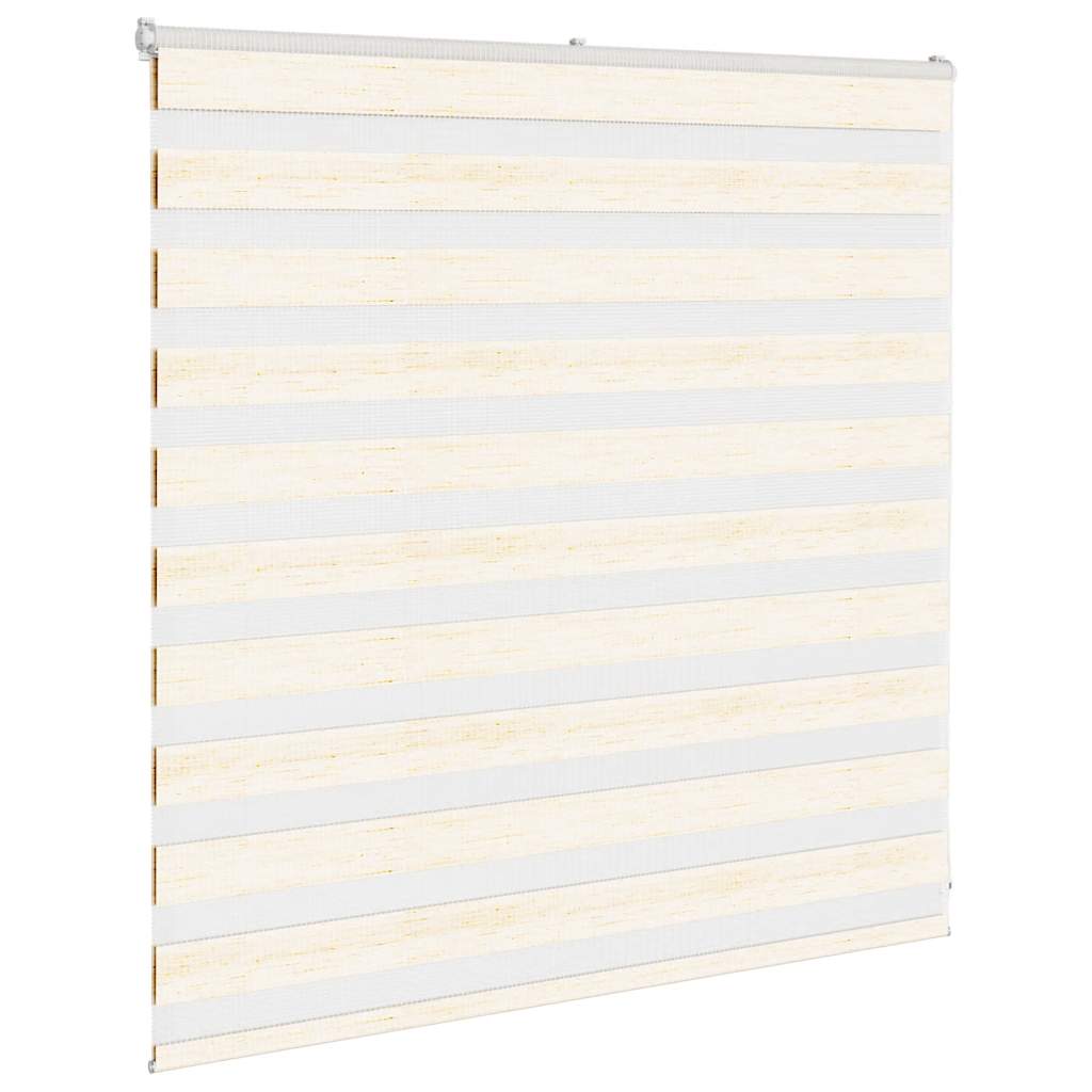 Zebra rullegardin marmor beige 150x100cm stofbredde 145,9cm polyester