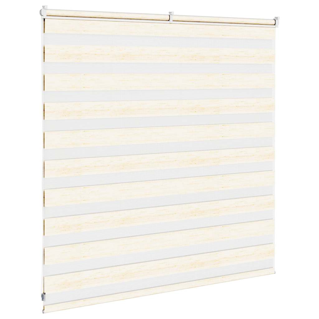 Zebra rullegardin marmor beige 150x100cm stofbredde 145,9cm polyester