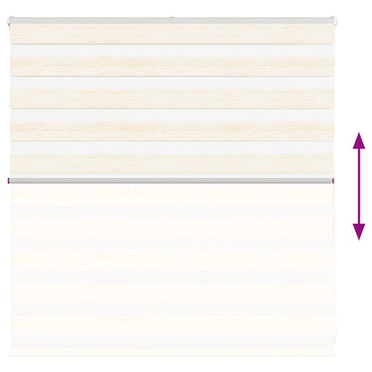 Zebra rullegardin marmor beige 150x100cm stofbredde 145,9cm polyester