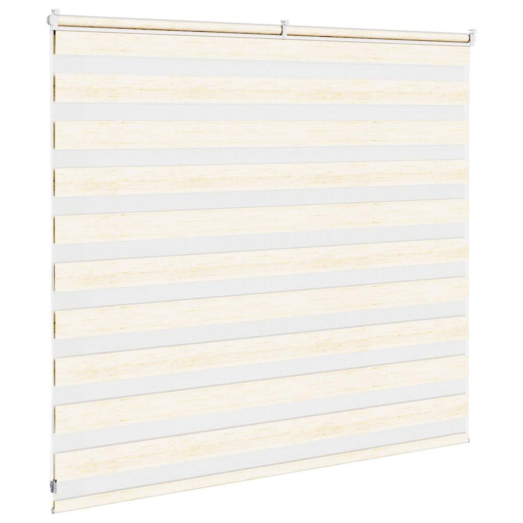 Zebra rullegardin marmor beige 160x100cm stof bredde 155,9 cm polyester