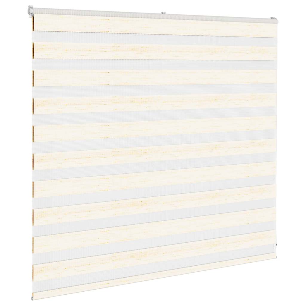 Zebra rullegardin marmor beige 165x100cm stofbredde 160,9cm polyester