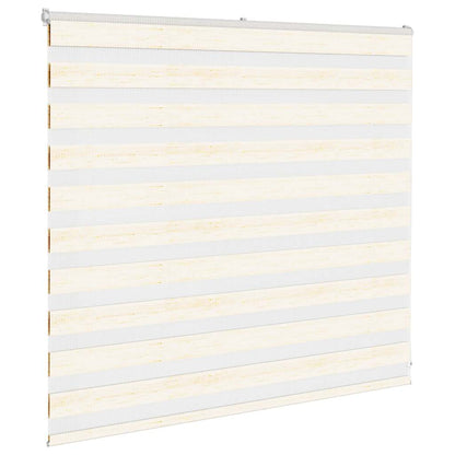 Zebra rullegardin marmor beige 165x100cm stofbredde 160,9cm polyester