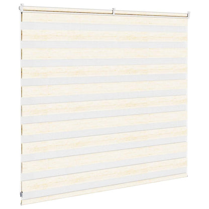 Zebra rullegardin marmor beige 165x100cm stofbredde 160,9cm polyester