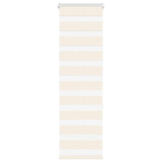 Zebra rullegardin marmor beige 40x150 cm stofbredde 35,9 cm polyester