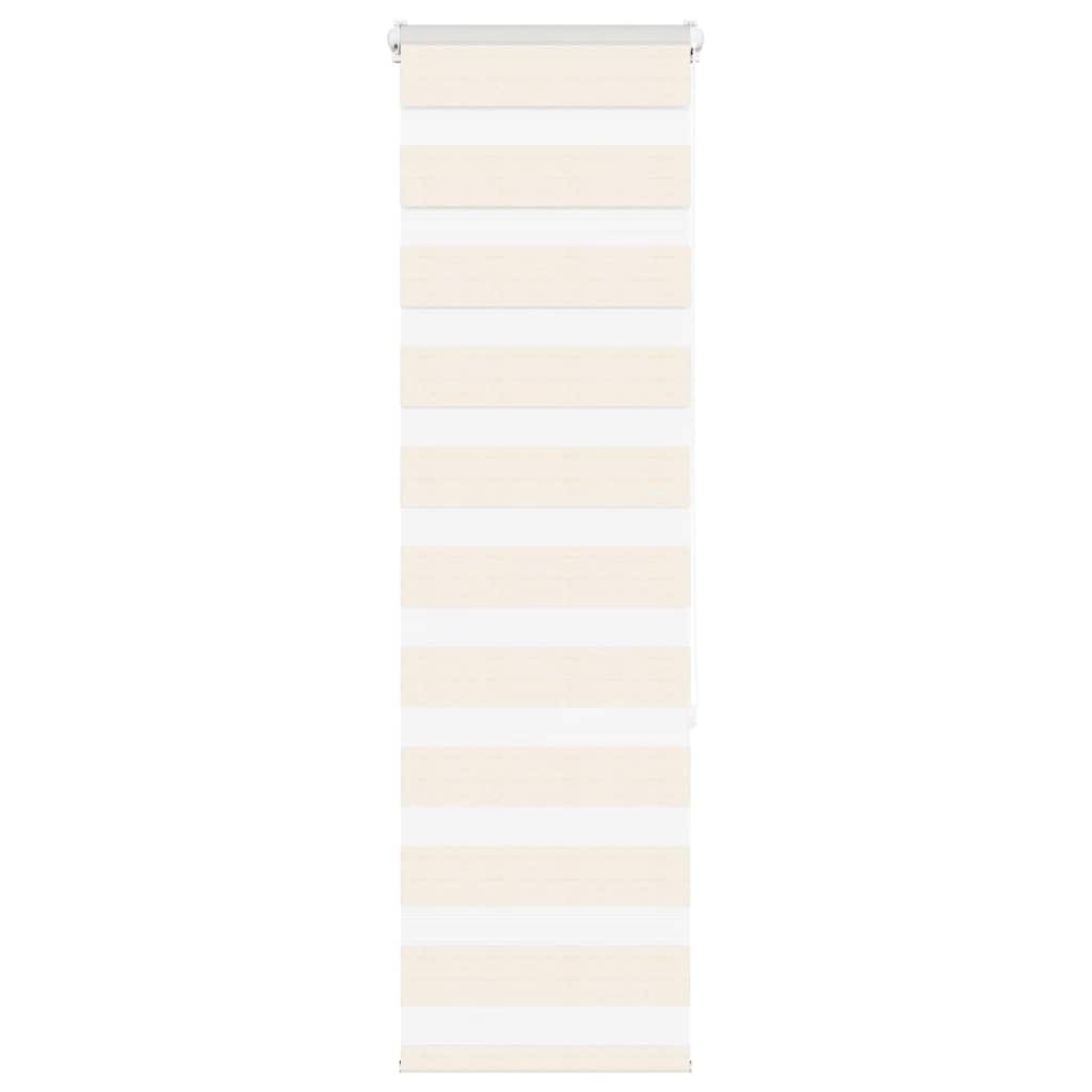 Zebra rullegardin marmor beige 45x150 cm stofbredde 40,9 cm polyester