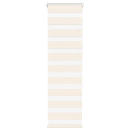 Zebra rullegardin marmor beige 45x150 cm stofbredde 40,9 cm polyester