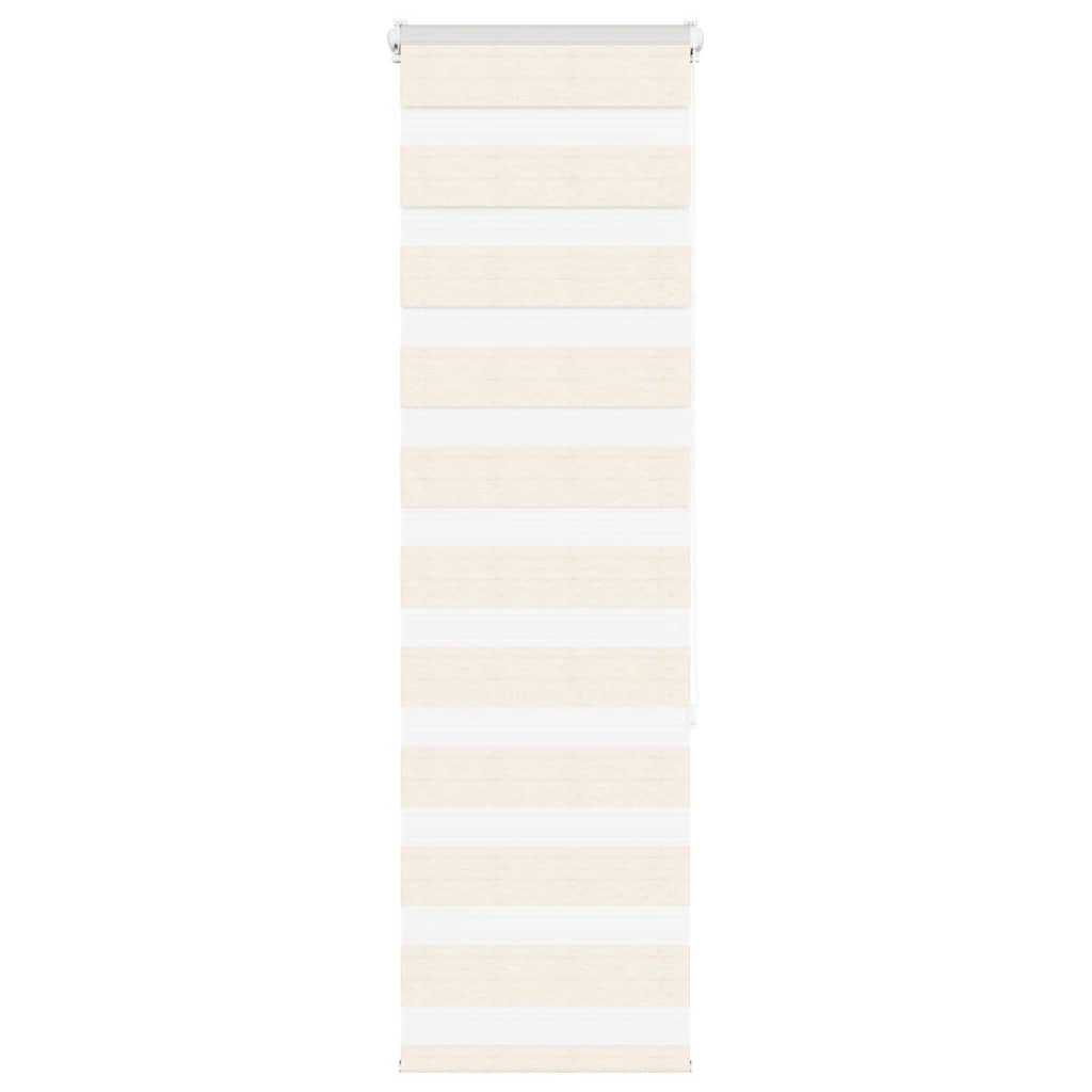 Zebra rullegardin marmor beige 50x150 cm stofbredde 45,9 cm polyester