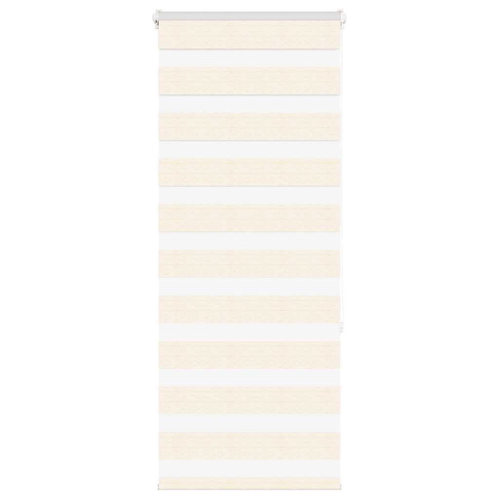 Zebra rullegardin marmor beige 60x150 cm stofbredde 55,9 cm polyester
